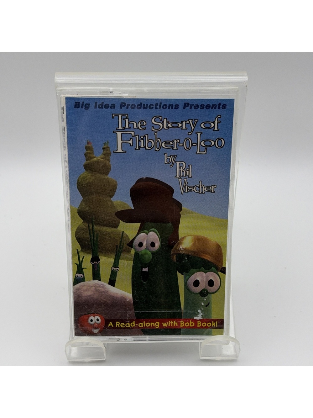 VeggieTales The Story of Flibber-O-Loo by Phil Vischer Read-Along Cassette Tape